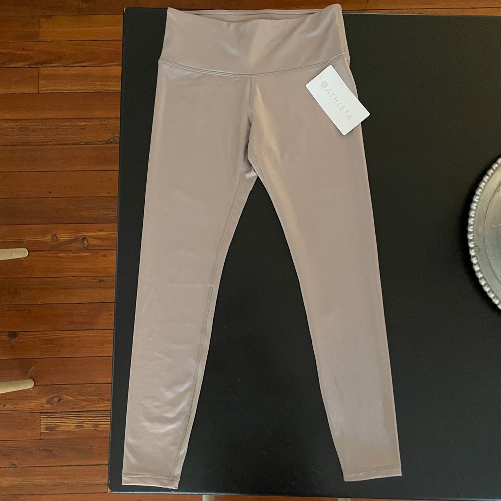 Athleta elation shimmer tight xs